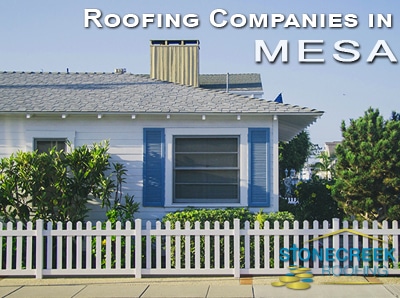 Local roofing companies in Mesa AZ