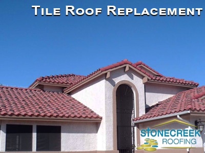 tile roof replacement in Phoenix